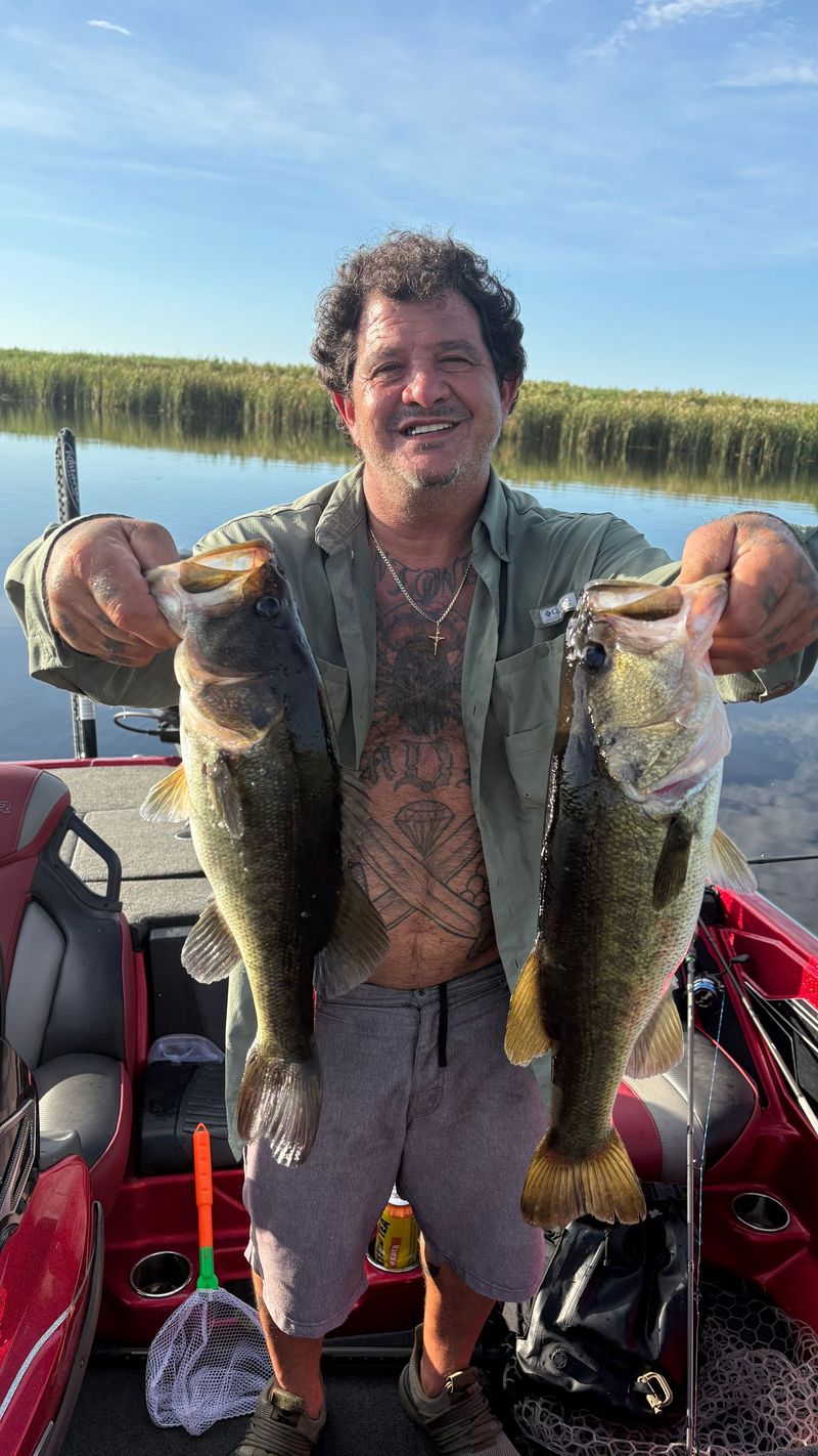 Catch of the day on the boat