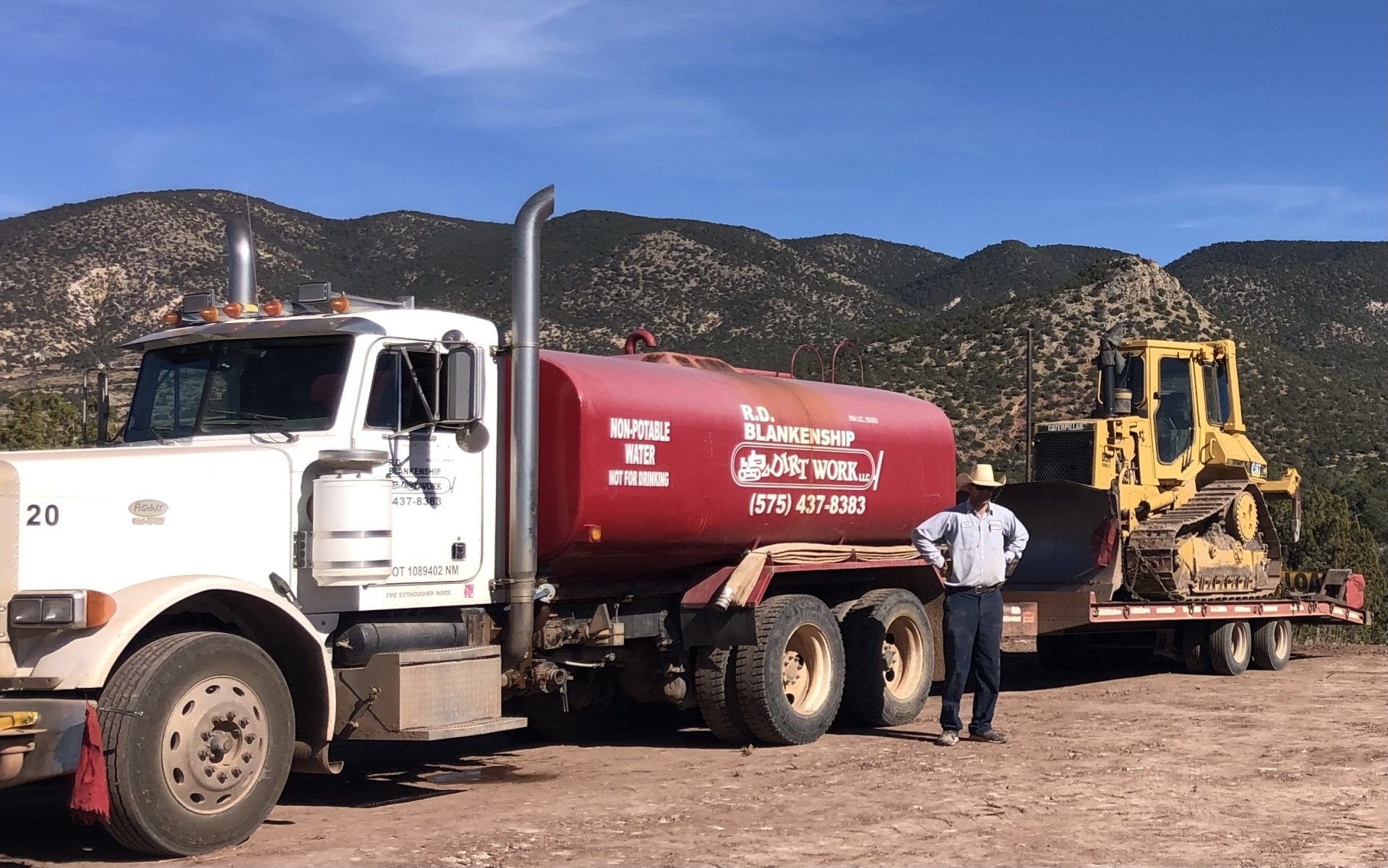 Land Services La Luz, NM R.D. Blankenship Dirt Work