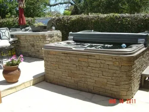 A photo of a hot tub taken on august 18 2011