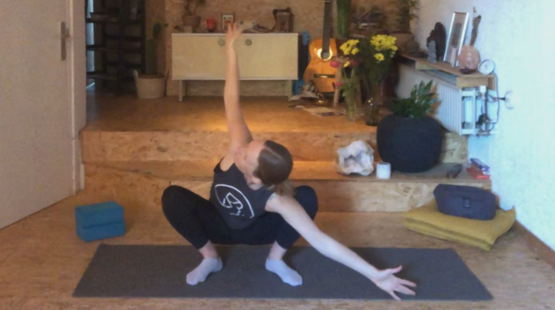 bertine hurkzit yoga bij bliss open space