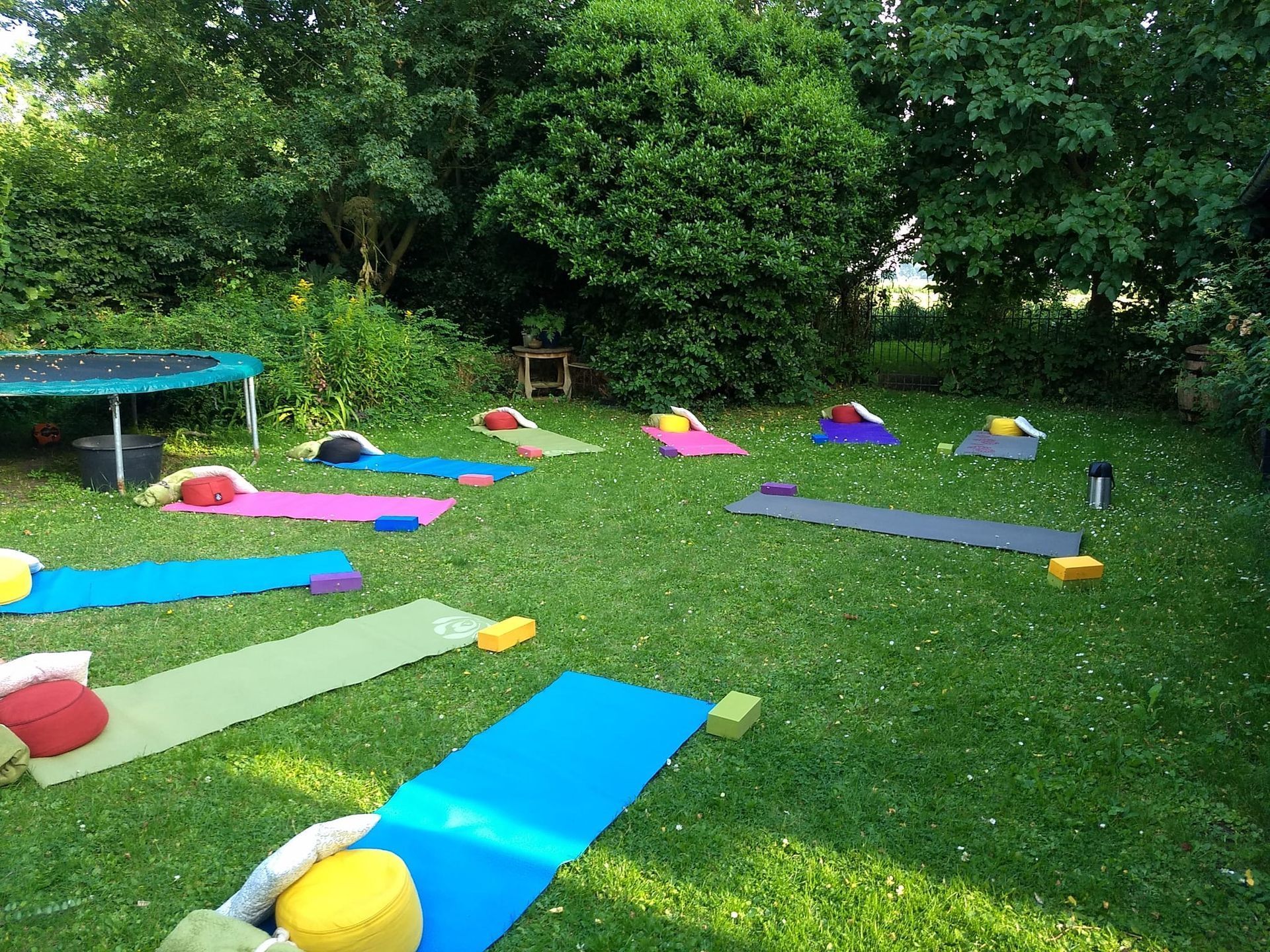 yoga events in de tuin