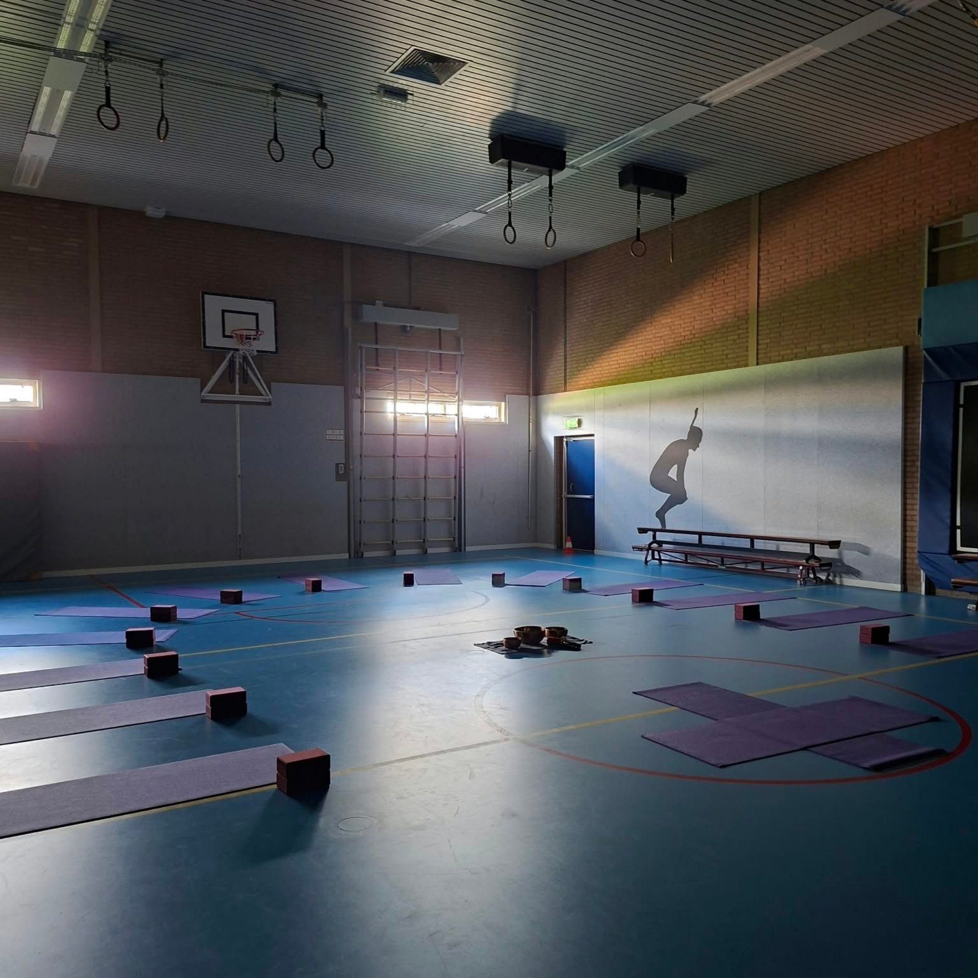 Yoga in de tuin