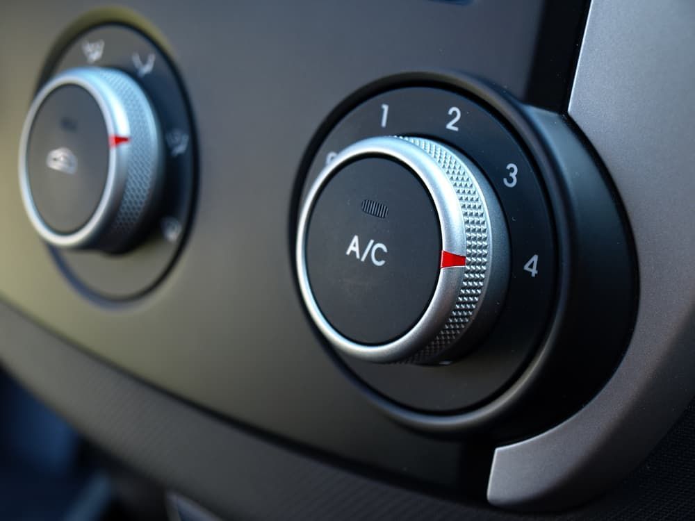 A Close up Of a Car A/c Control Knobs — Marsh Mechanics and Auto Electrical in Maddingley, VIC