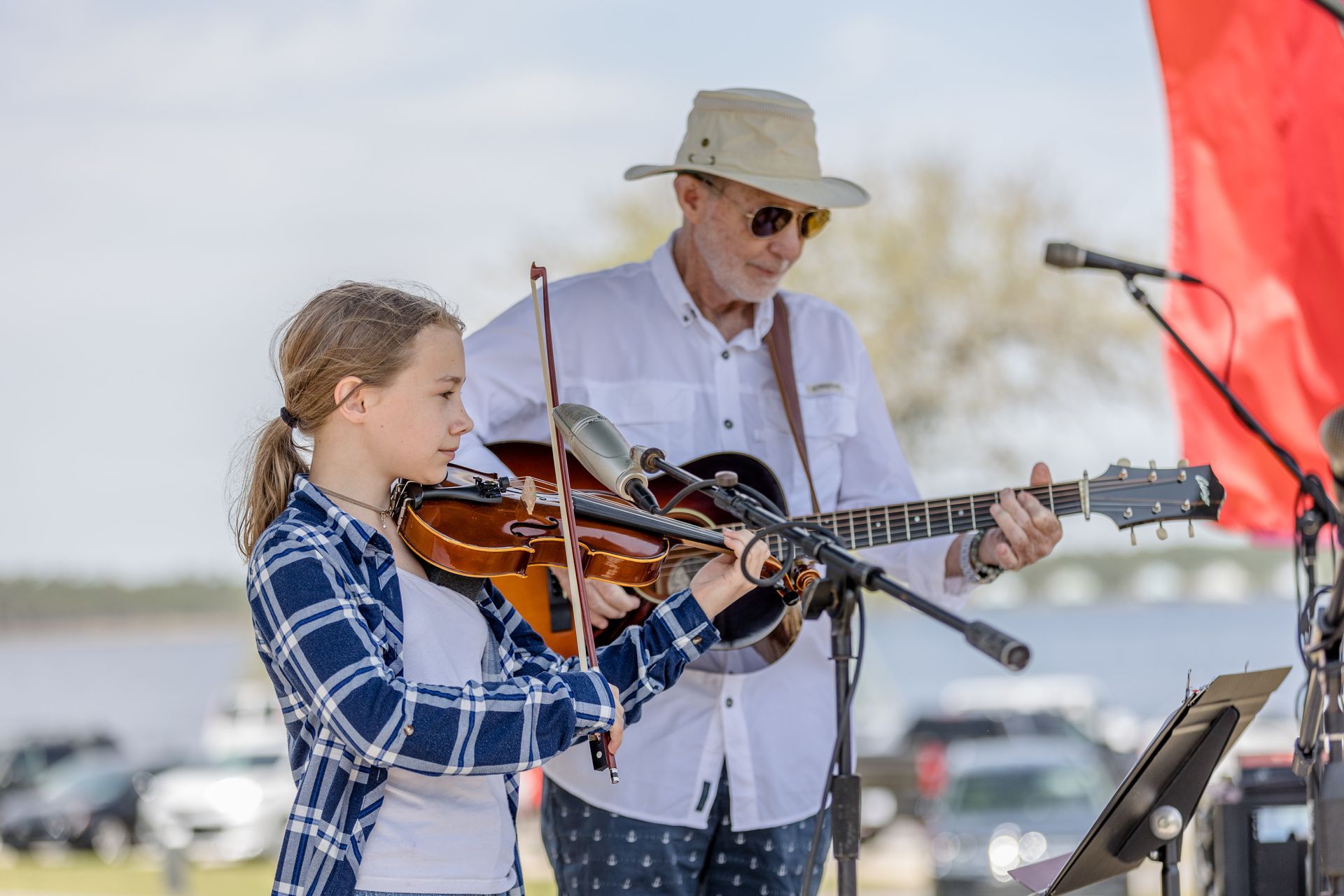 Ballyhoo Festival banjo