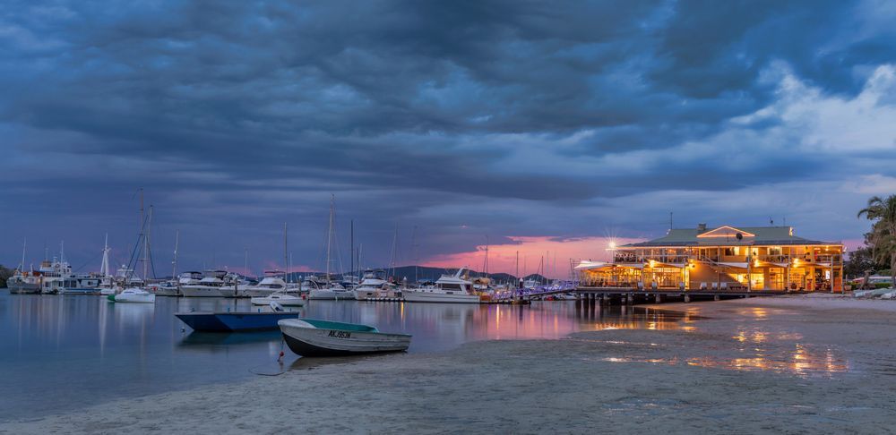Boats Docked At Marina — Water Equipment Service in Soldiers Point, NSW
