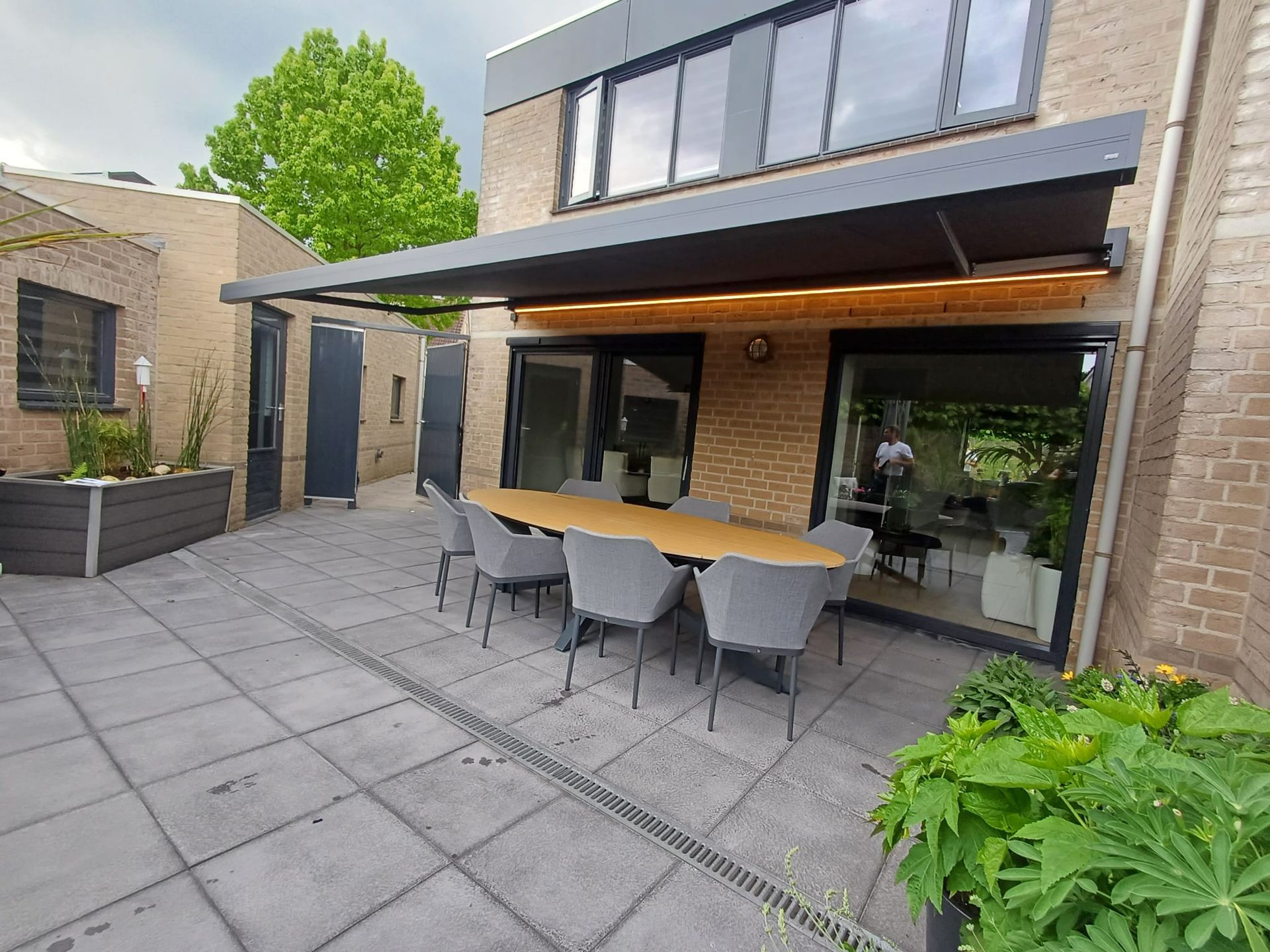 Een gerenoveerde trap in Harderwijk