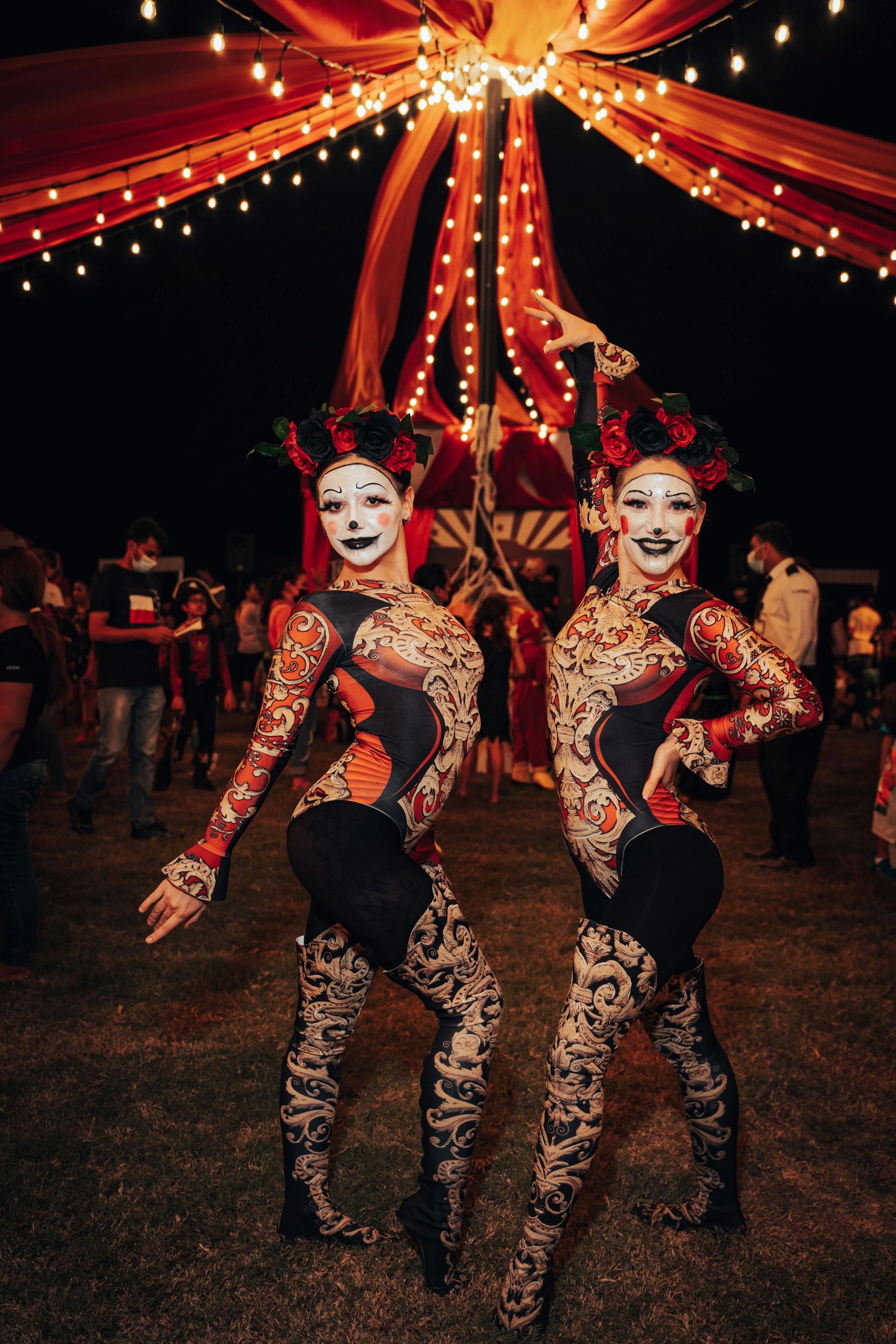 Carnival showgirls