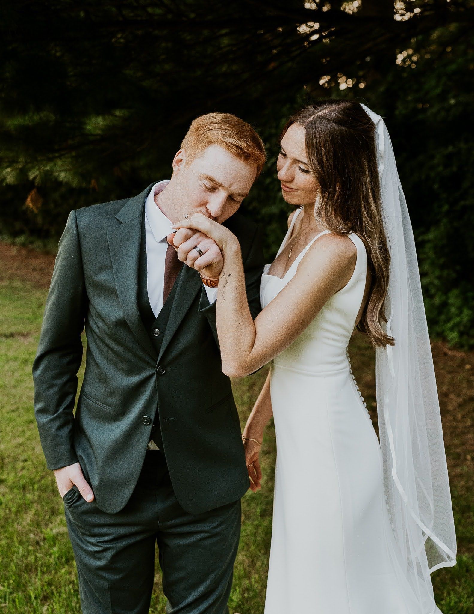 wedding couple portraits