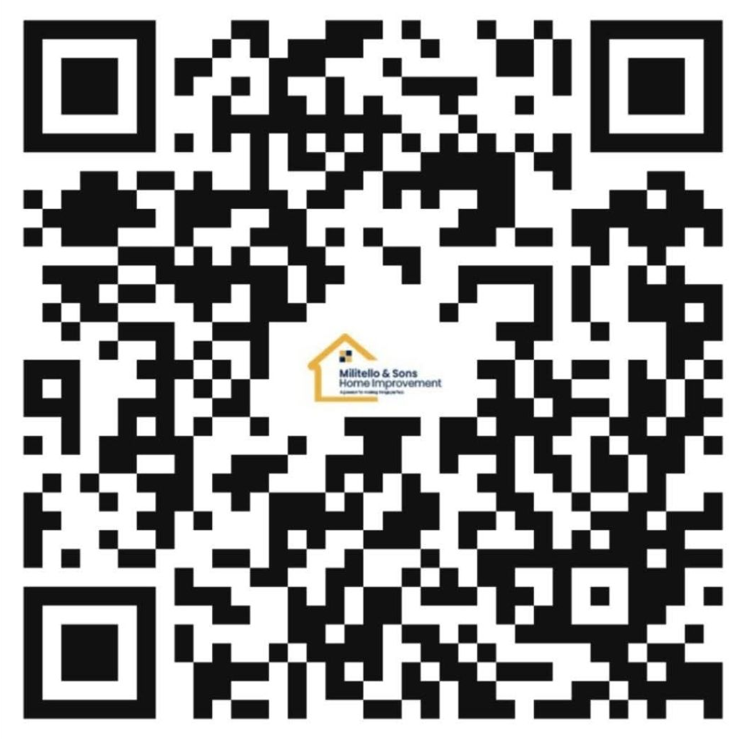 A QR code with the
