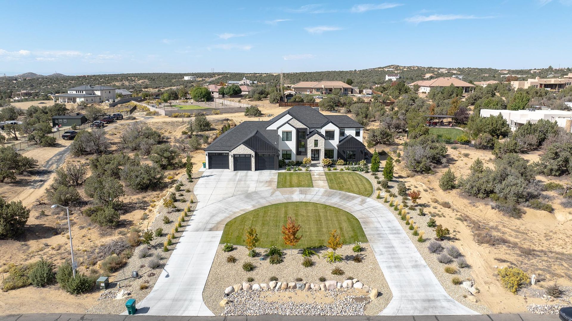 Completed residential roofing project by Magic Roofing in the Four Corners region