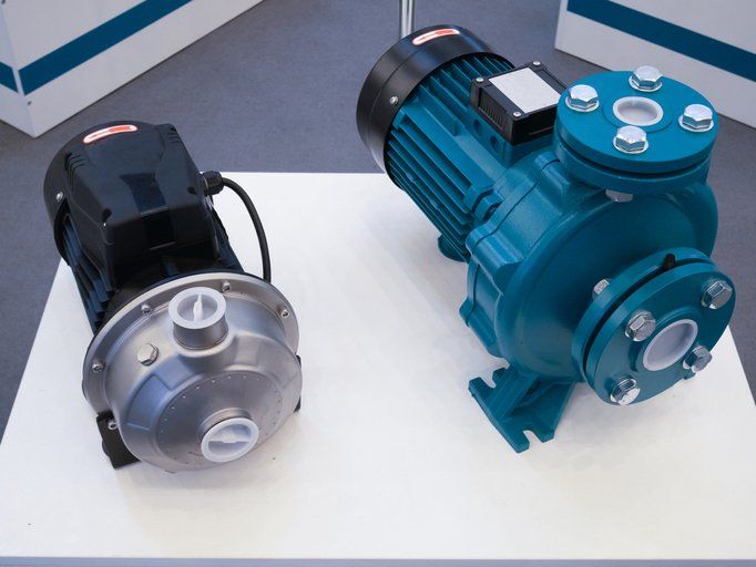 Two different colour water pumps | Penrith, NSW | Ian’s Pools Penrith Two different colour water pumps | Penrith, NSW | Ian’s Pools Penrith