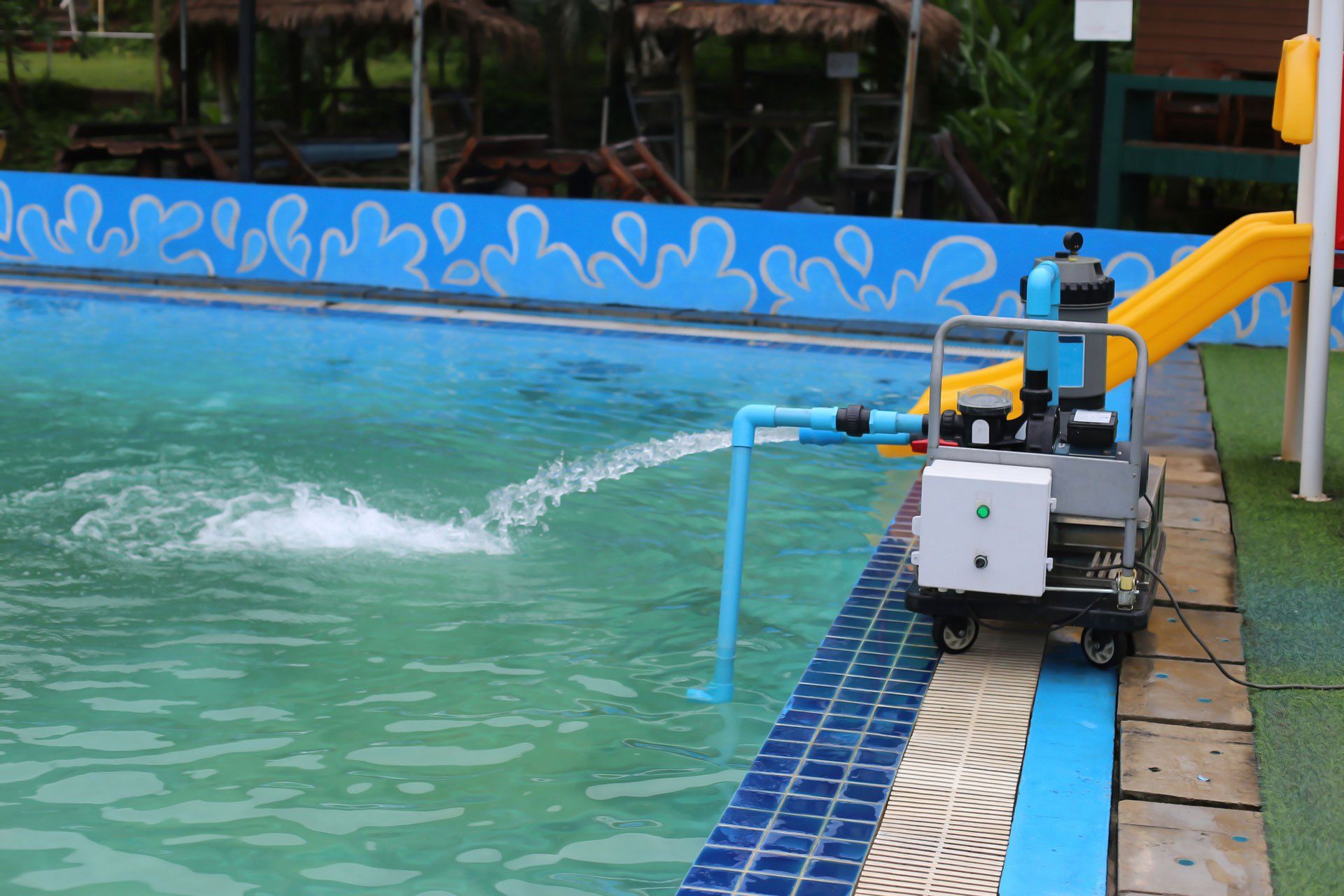 A machine that pumps the water in the swimming pool | Penrith, NSW | Ian’s Pools Penrith A machine that pumps the water in the swimming pool | Penrith, NSW | Ian’s Pools Penrith