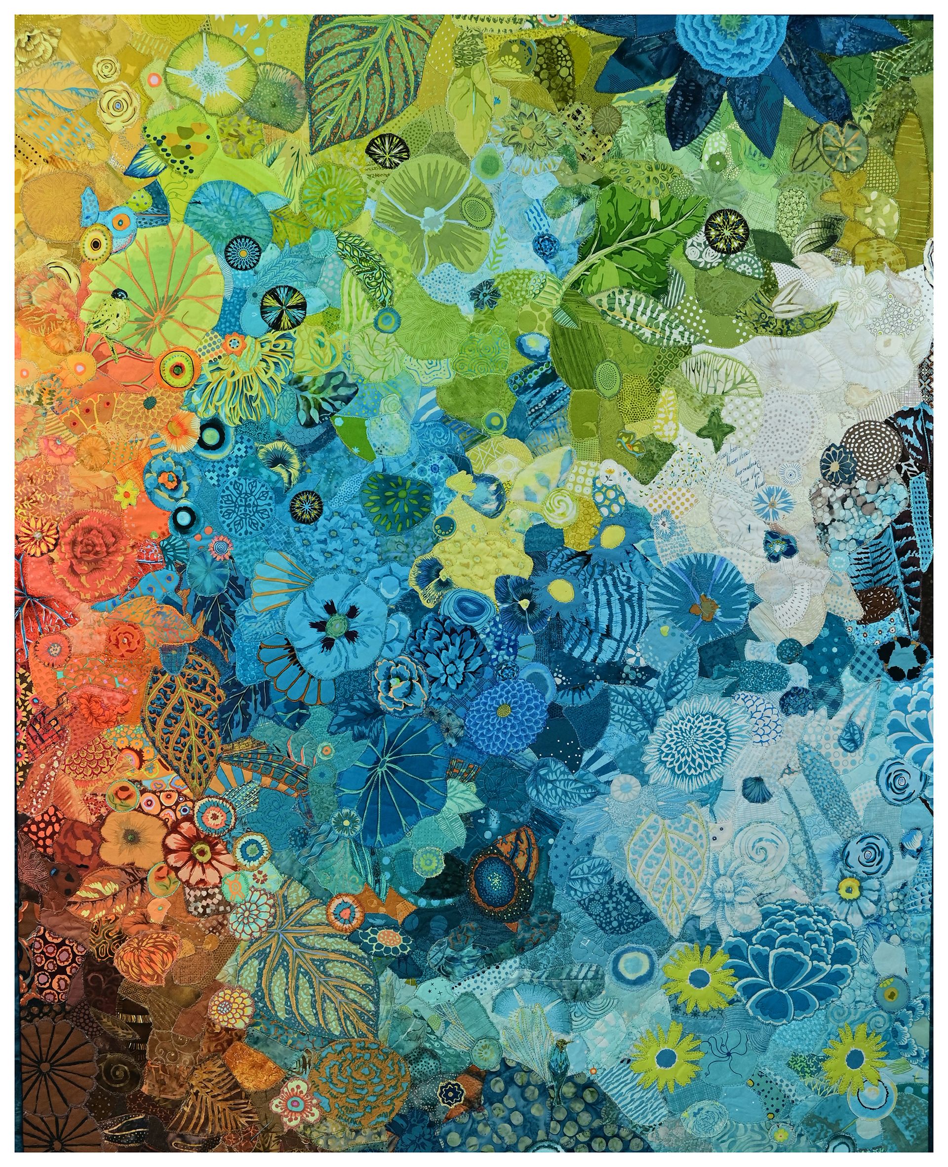 Collage Quilt Gallery Studio Carly Mul Quilt Making