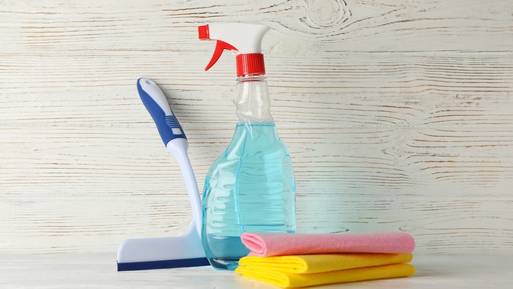 Landlord cleaning and sanitizing shared spaces after covid