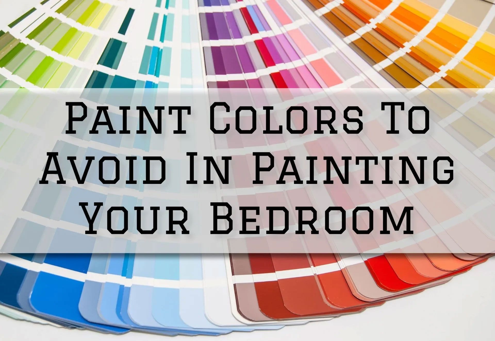 Color swatches fanned out. Text: