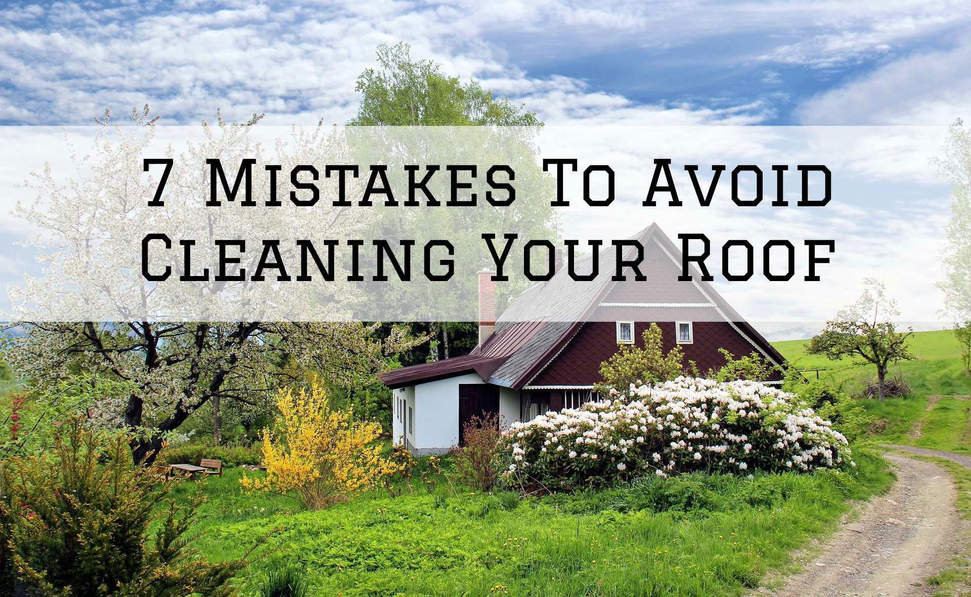 A house with text overlay: