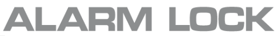 Alarm lock logo. They are leading brand of locksmith alarms.