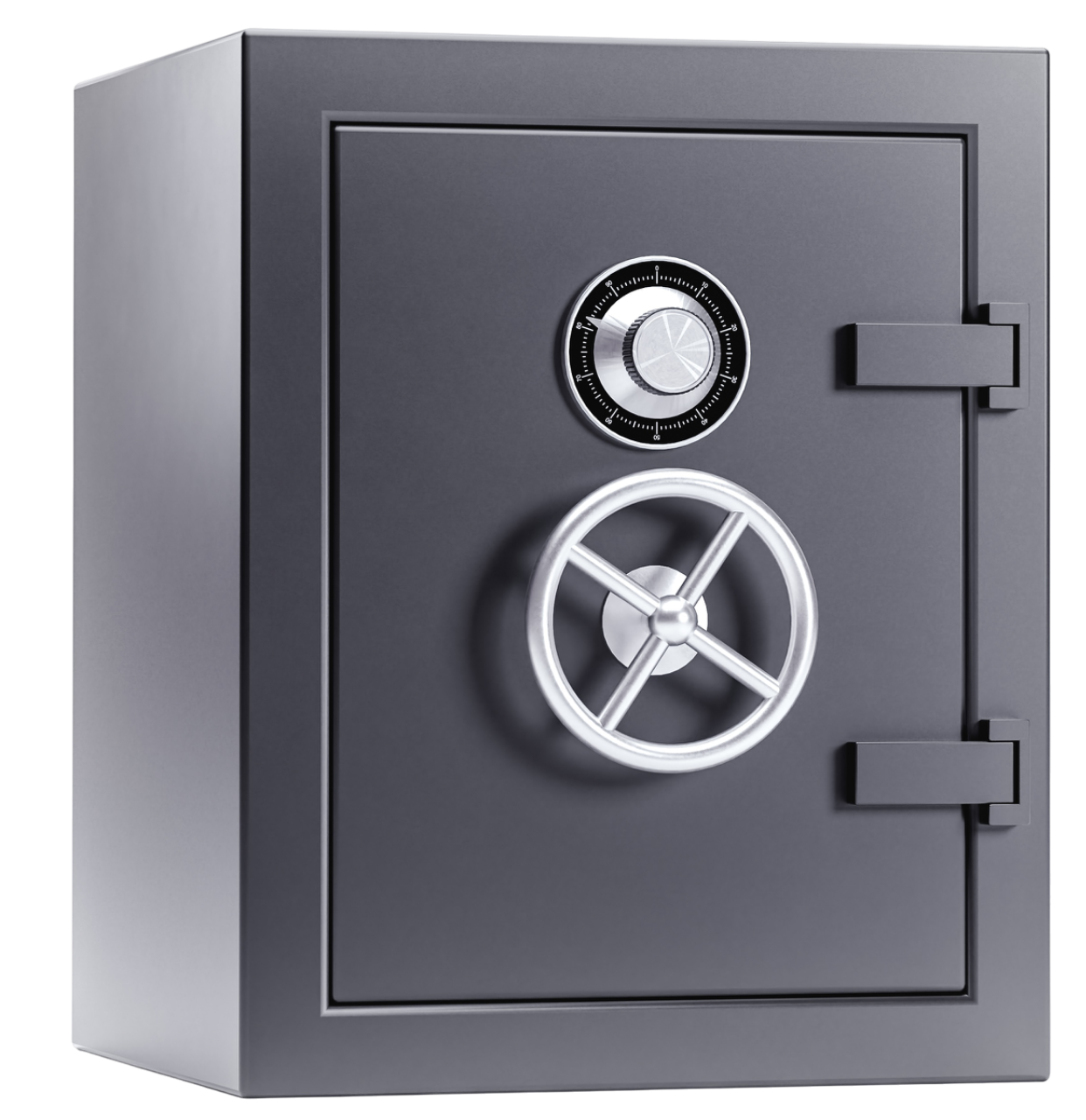 A large safe for Kansas businesses sold by Rueschhoff Locksmiths.