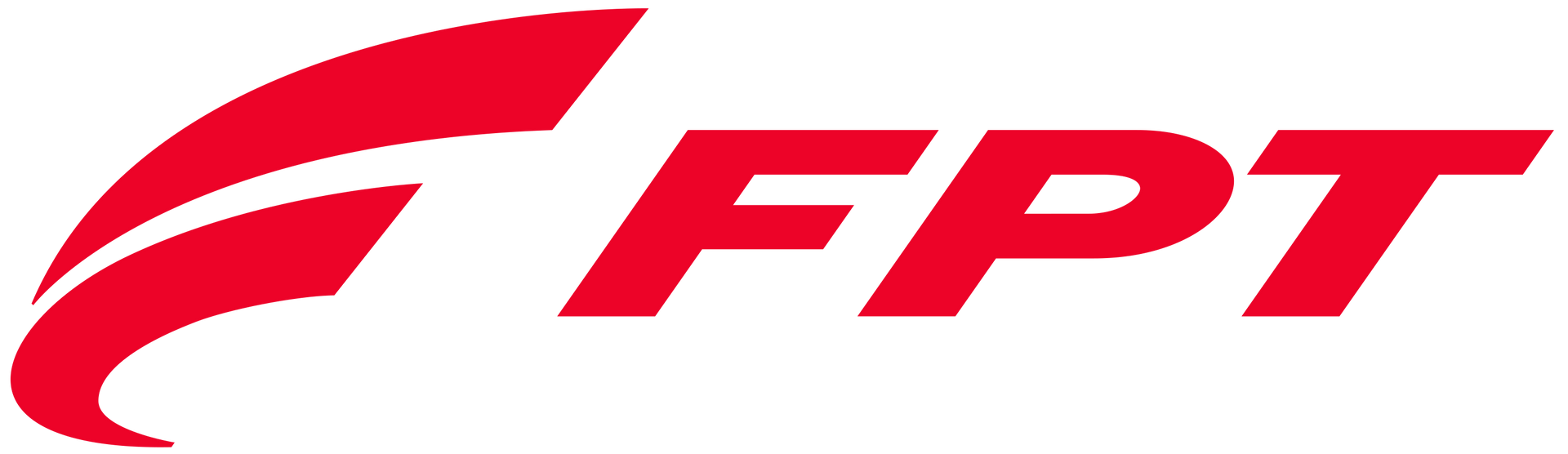 Red FPT logo with a curved line design.