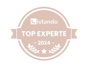 Ein Abzeichen mit der Aufschrift „Liste der Top-Experten 2024“