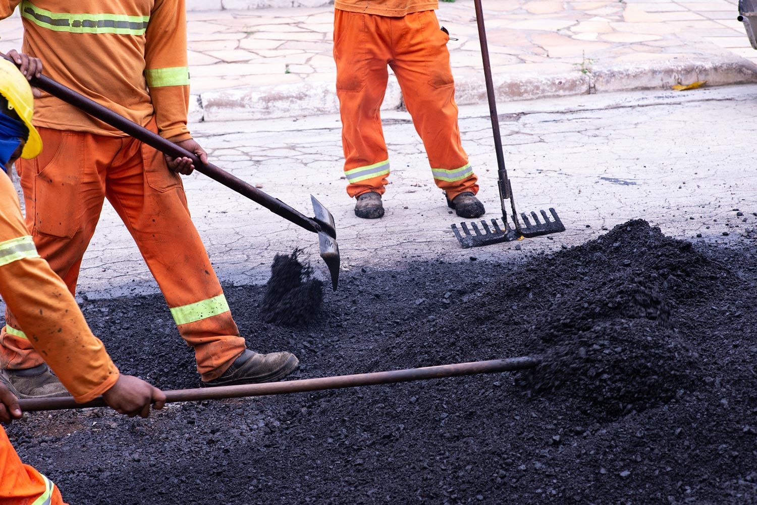 Asphalt Road Repair — Harrisburg, NC — Bryer & Son Asphalt Paving