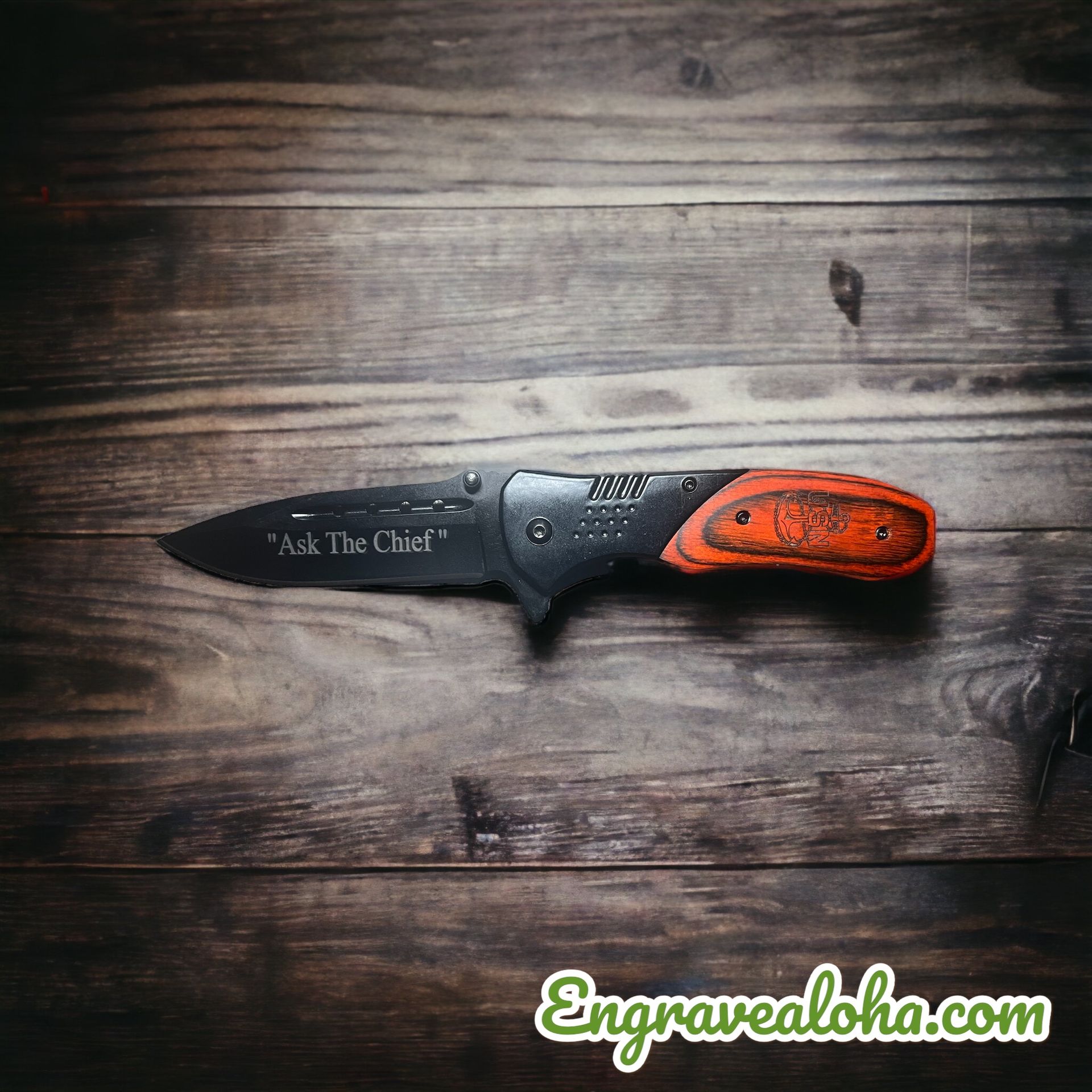 custom engraved knife