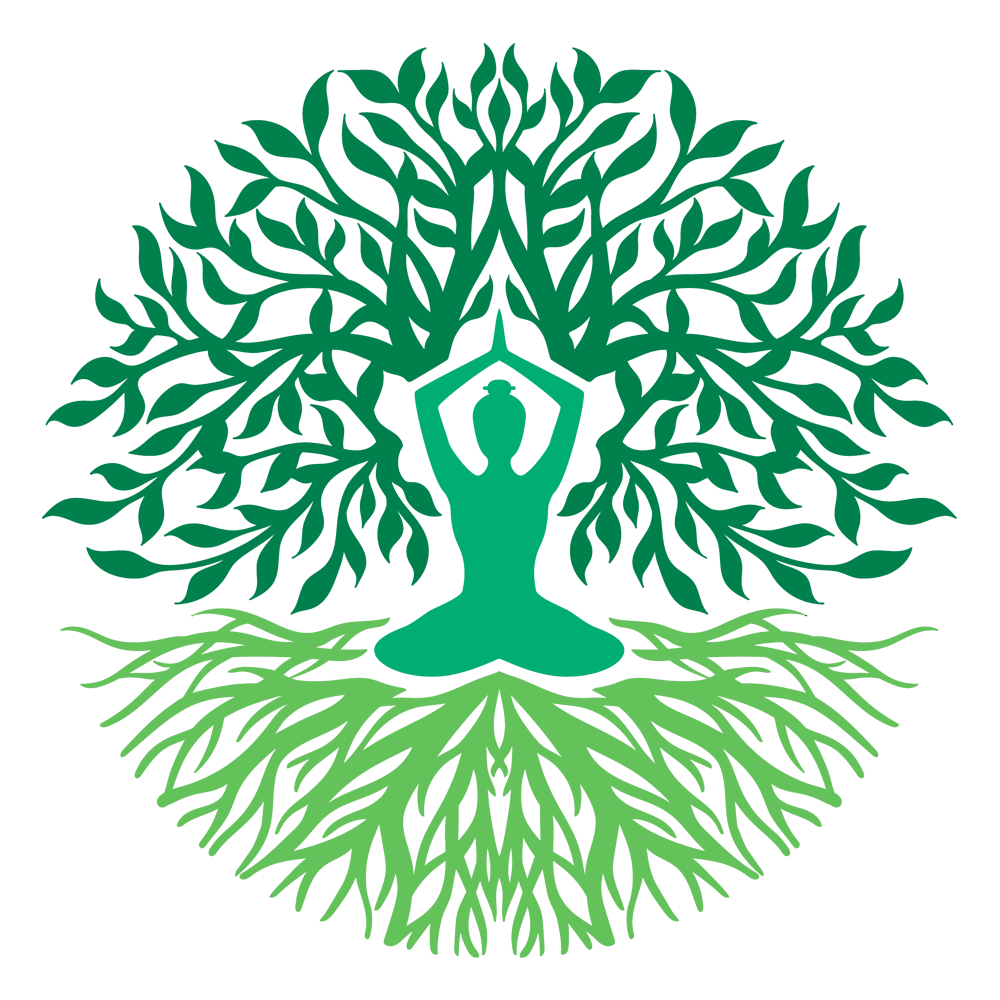 mandala with green overlay