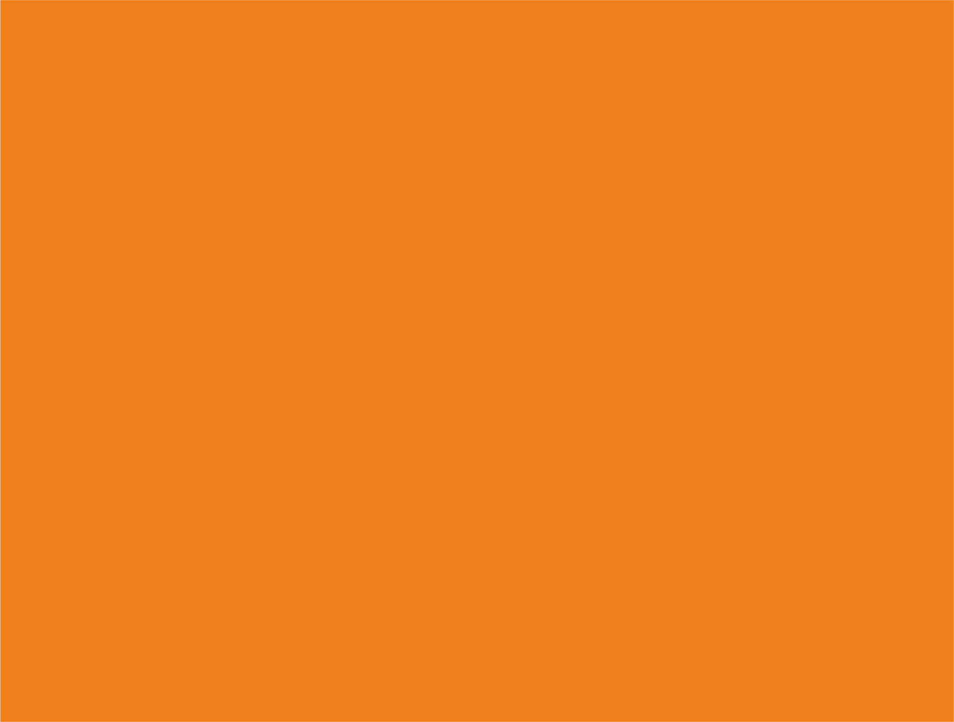 een close-up van een oranje vierkant op een witte achtergrond.