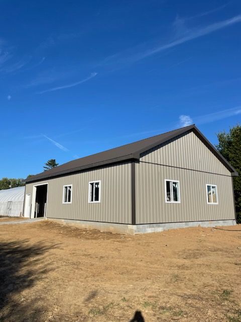 Modern House Design with Wooden Patio — Ronks, PA — Stoney Ledge Builders