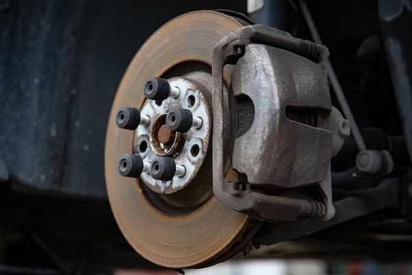 Brake Rotor And Caliper During Brake Service | Roadrunner Automotive and Diesel Repair, Inc.