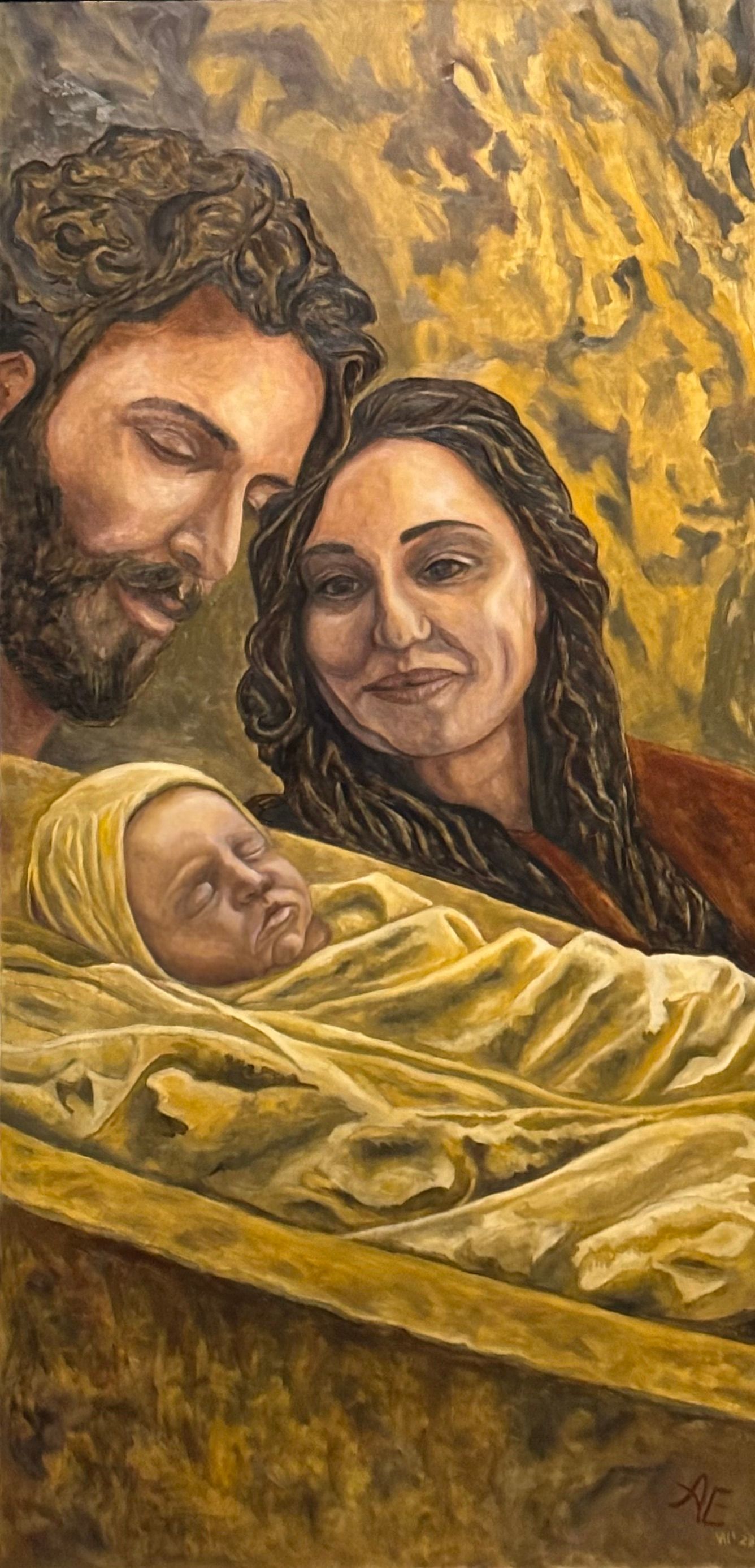 Wrapped in Swaddling Clothes, and Laid in a Manger