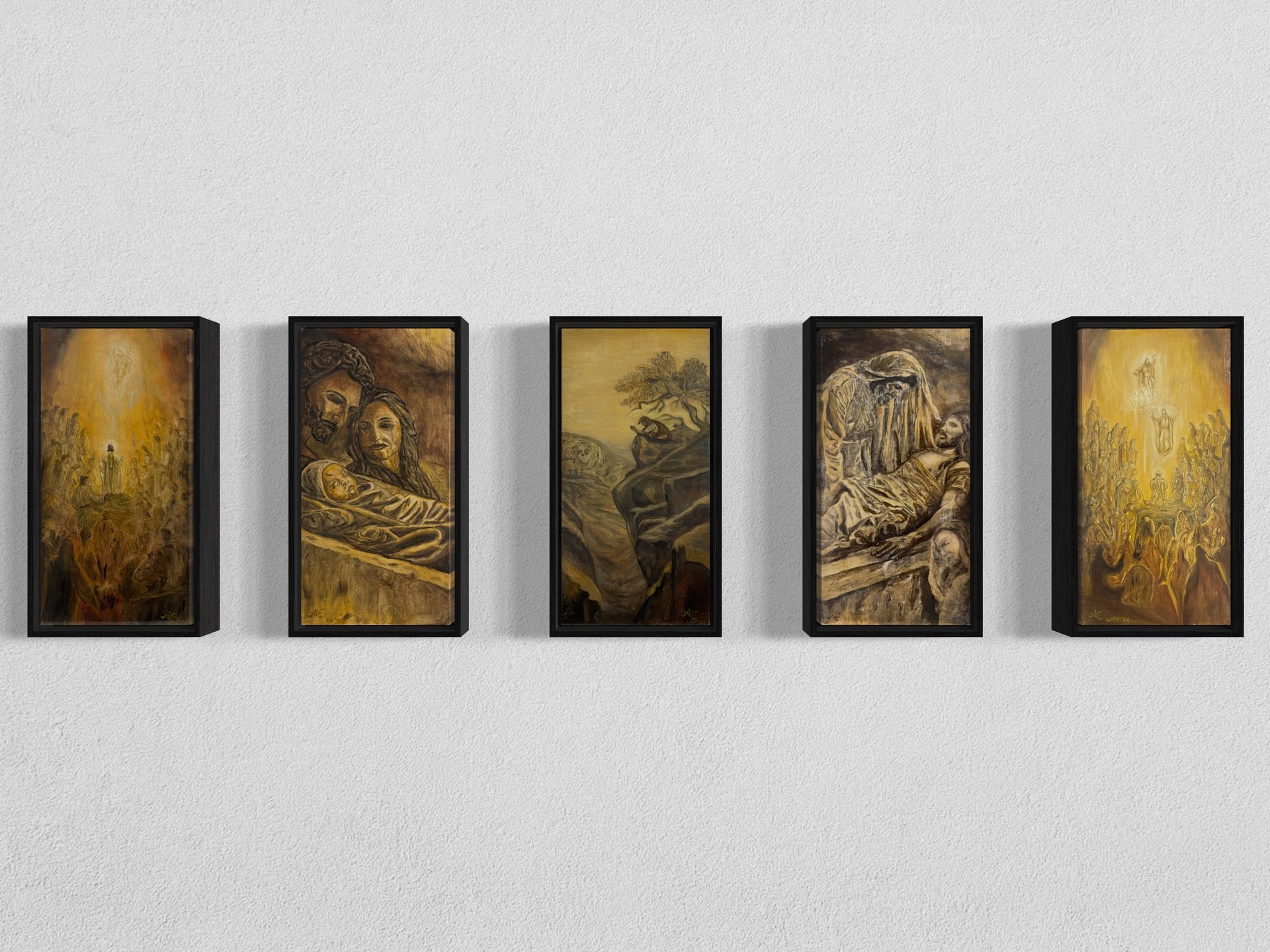 ΑΩ: The Alpha and Omega Pentaptych (Studies)
