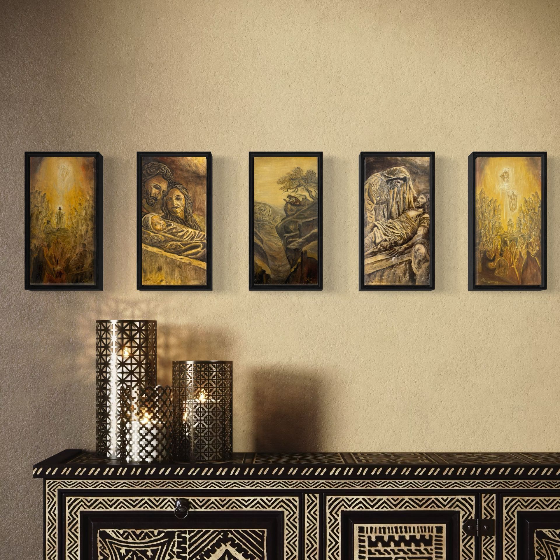 ΑΩ: The Alpha and Omega Pentaptych (Studies)