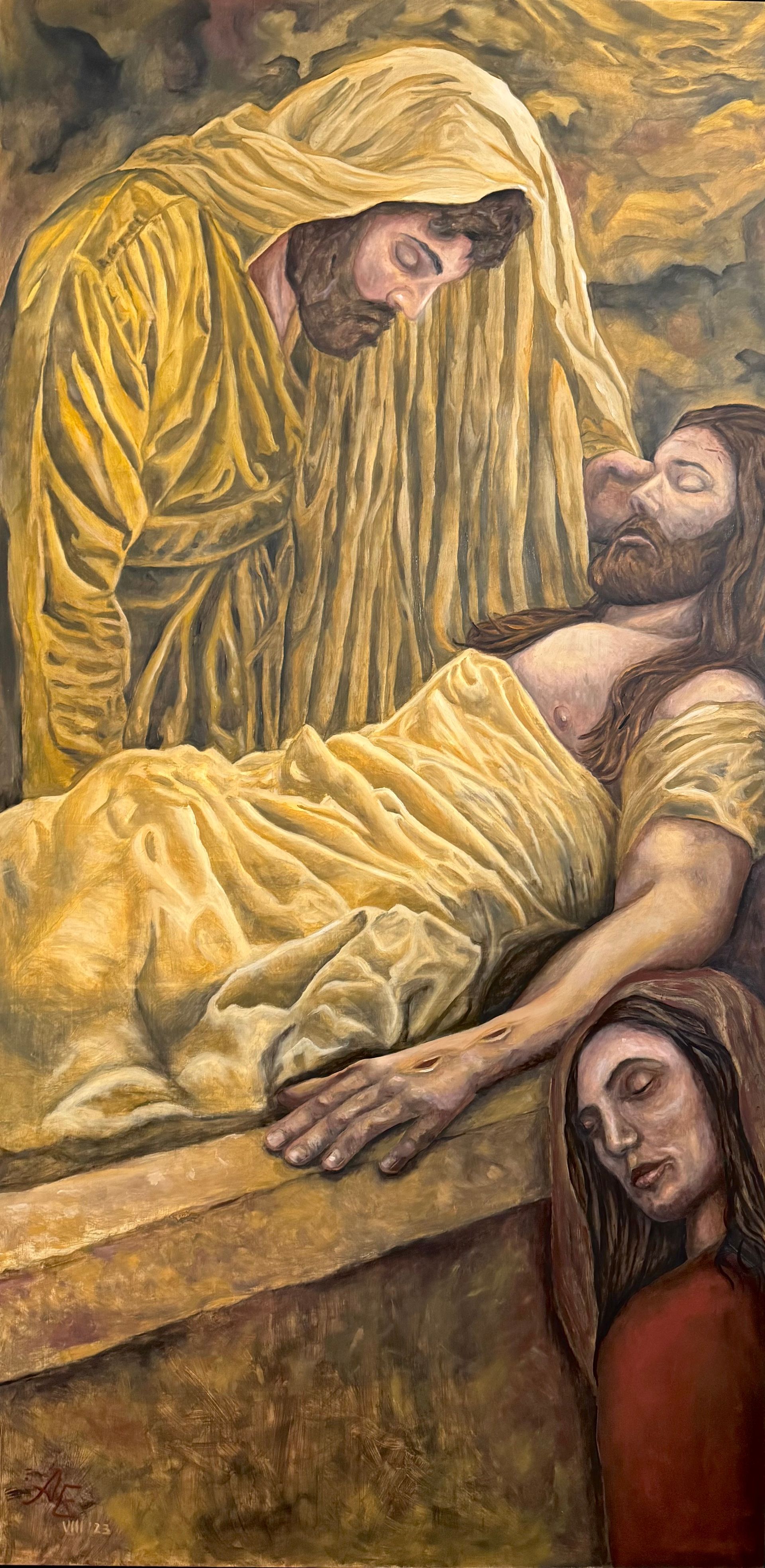 Wrapped in Linen and Laid in a Sepulchre