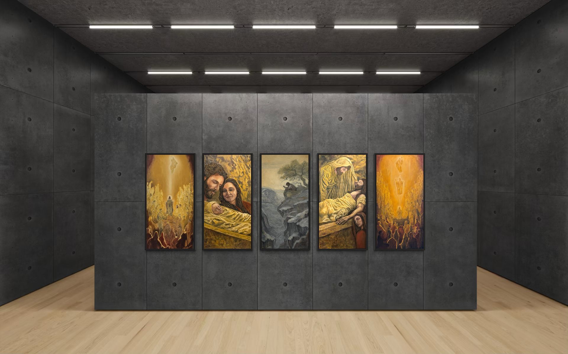 ΑΩ: The Alpha and Omega Pentaptych