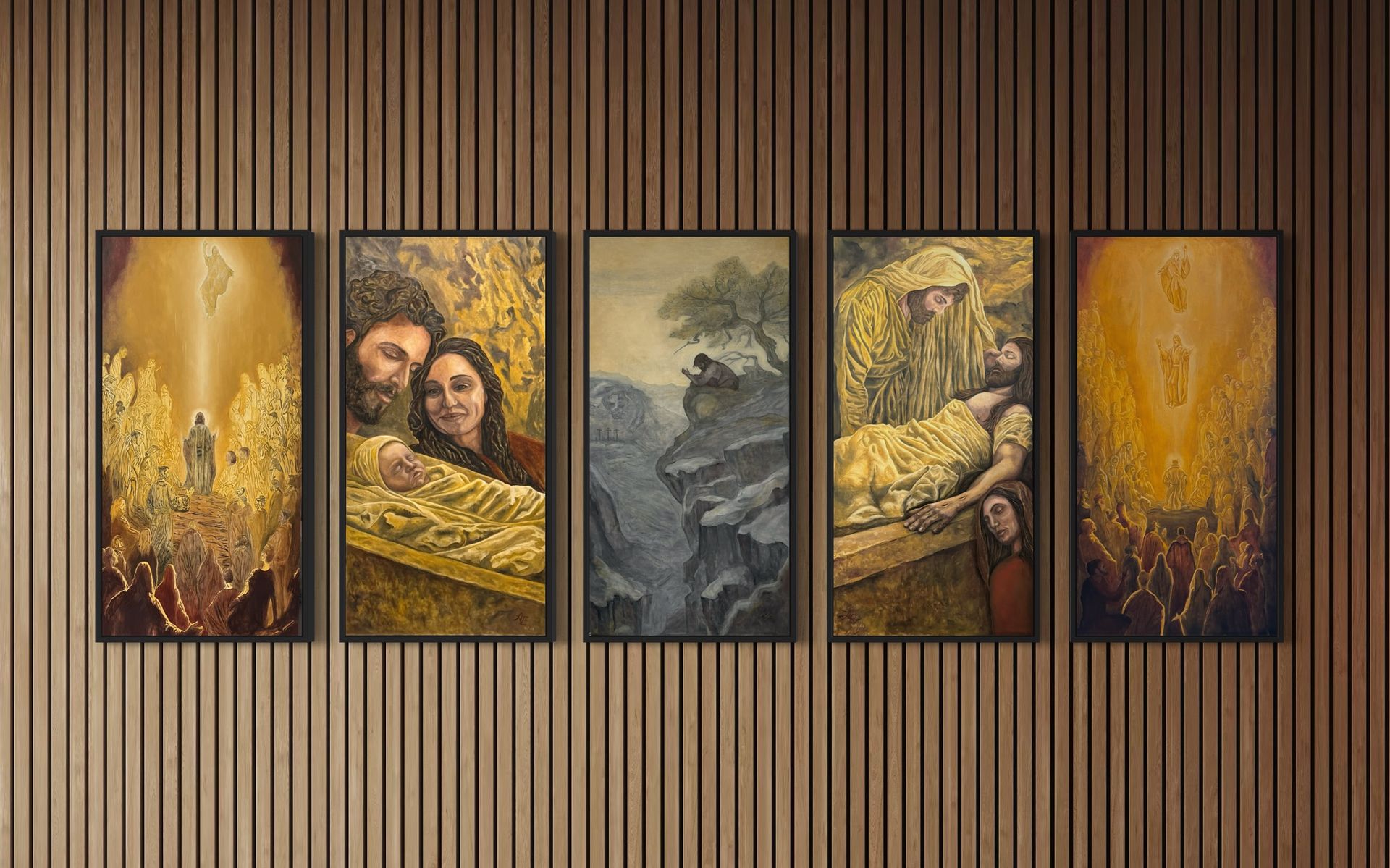 ΑΩ: The Alpha and Omega Pentaptych