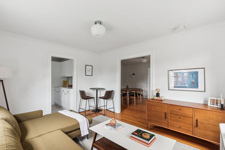 Living room at Greenwood Terrace