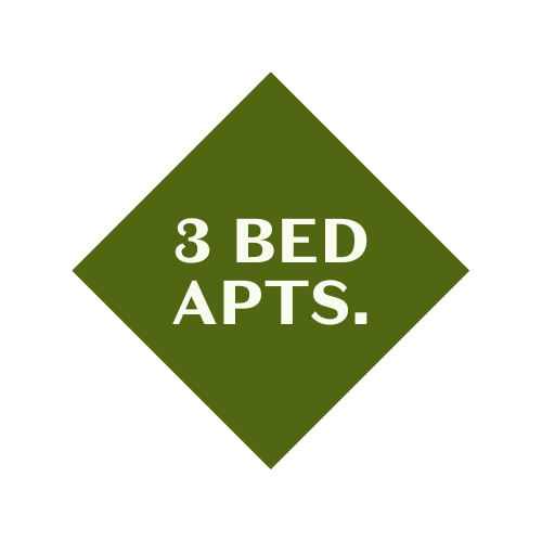 3 Bed Apts