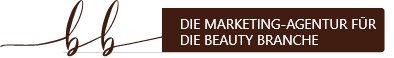 A logo for die marketing-agentur fur die beauty branche
