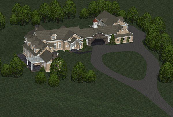 Drawing-Driveway-Rendering
