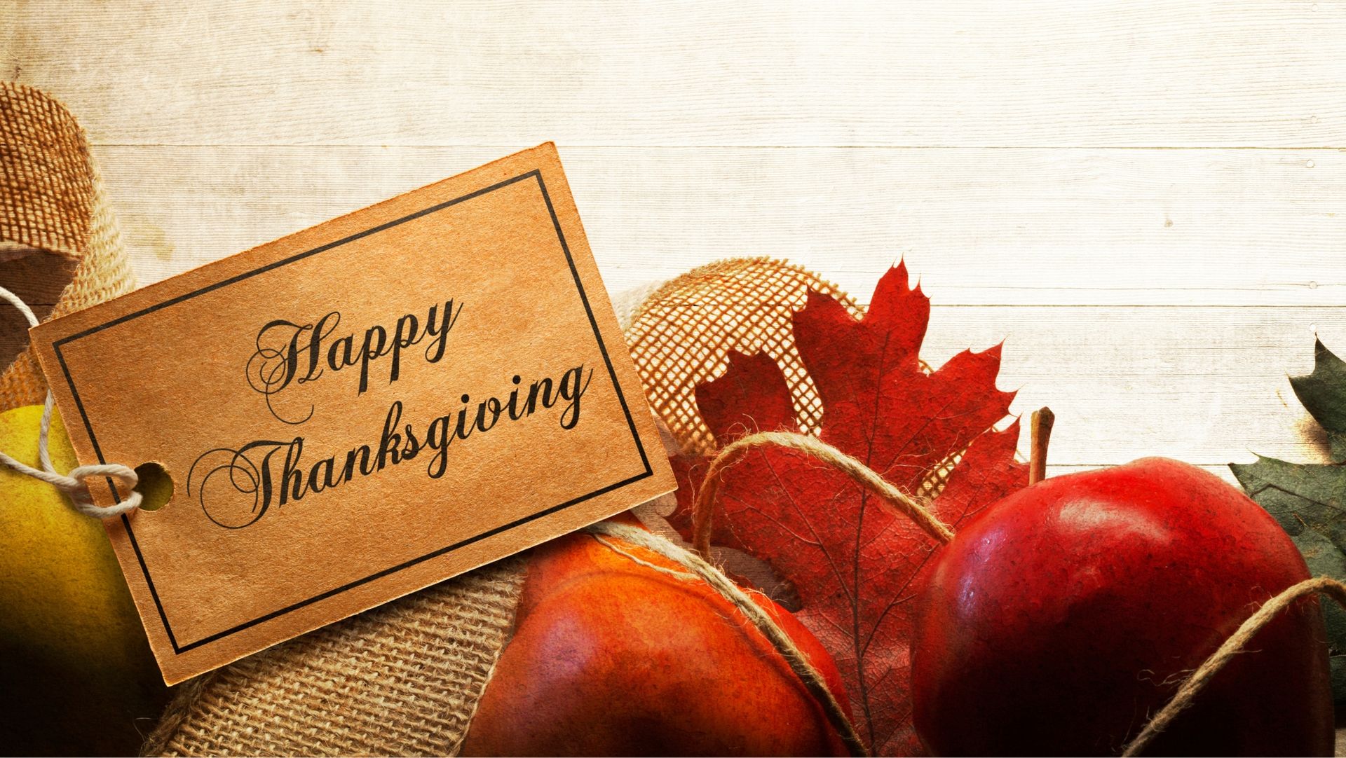 Happy Thanksgiving greeting card
