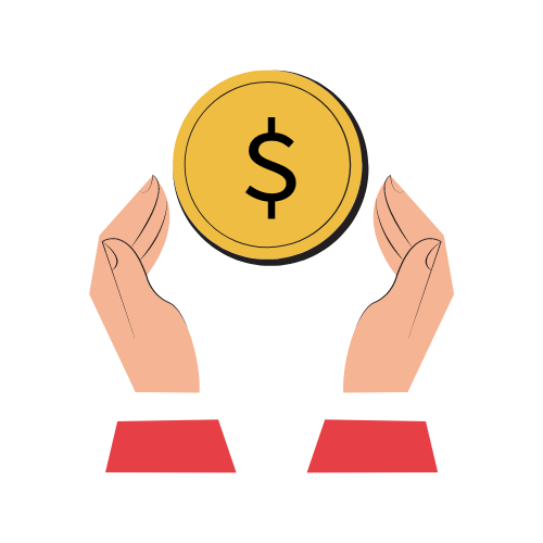 Hands cradling a coin, symbolizing investment care by Authority Property.