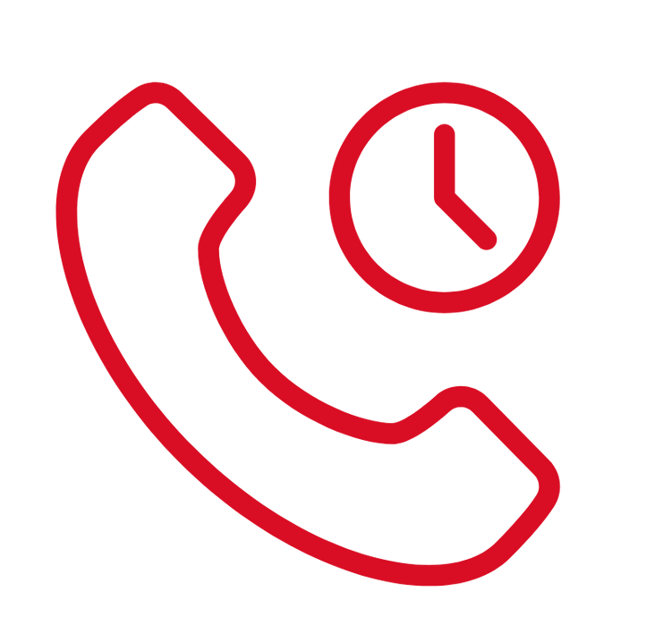 Phone and a clock