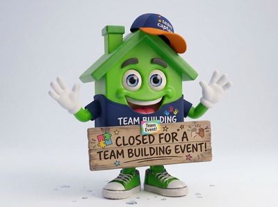 Authority Property Management is closed for Veterans Day. Green House is holding a closed sign.