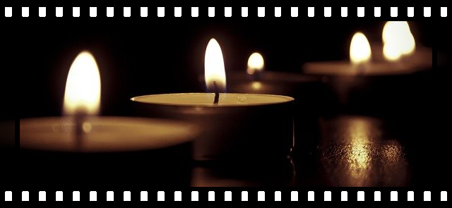 Candles burning unattended in a rental property