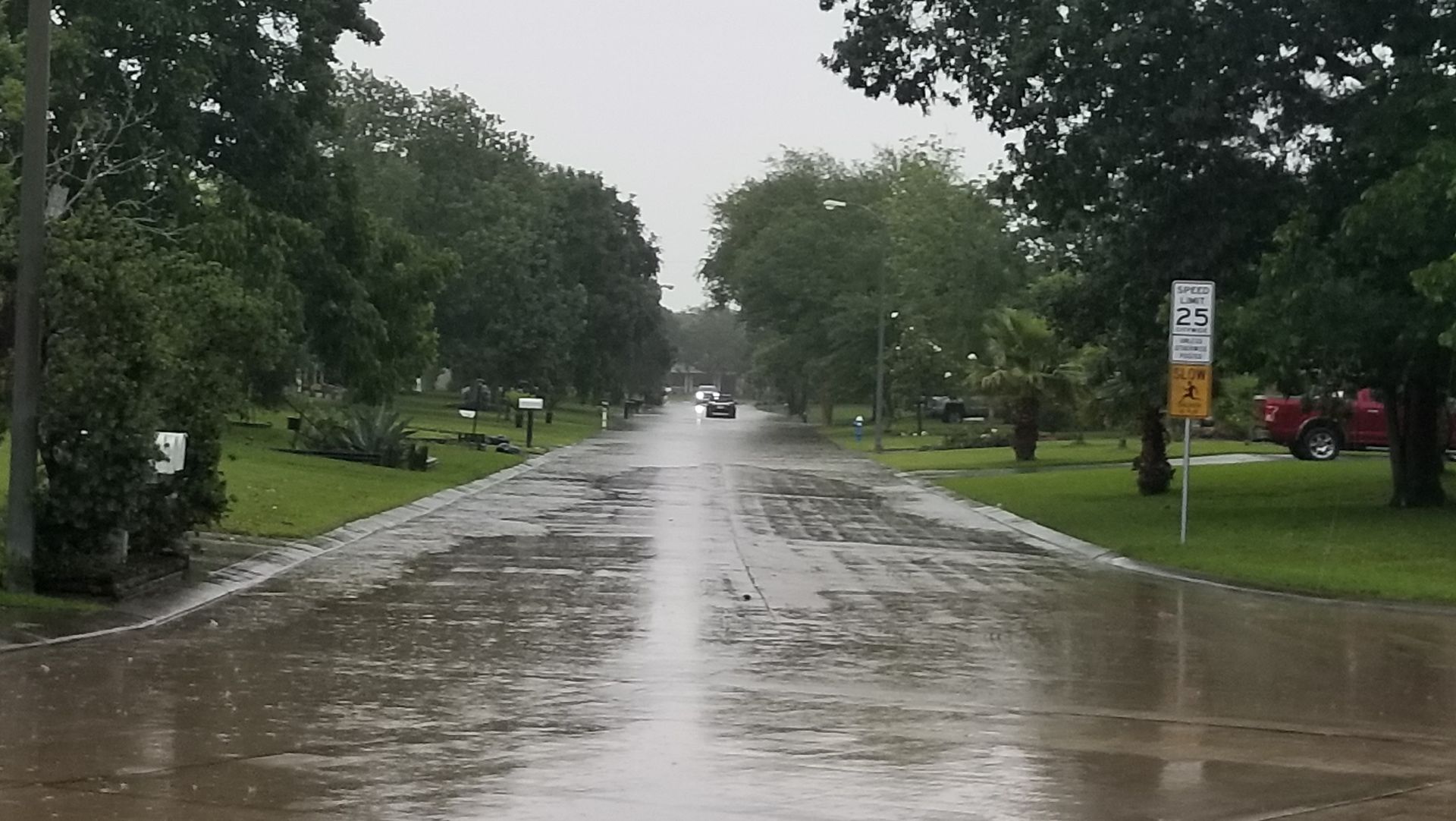 Redding CA neighborhood in winter rain for rental market news - Authority Property Management