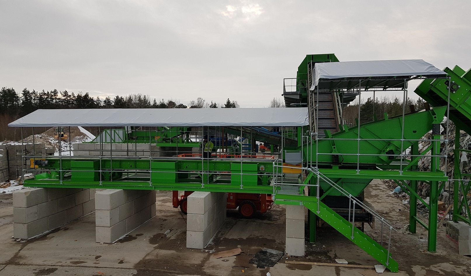 C&D recycling industry solutions omecha