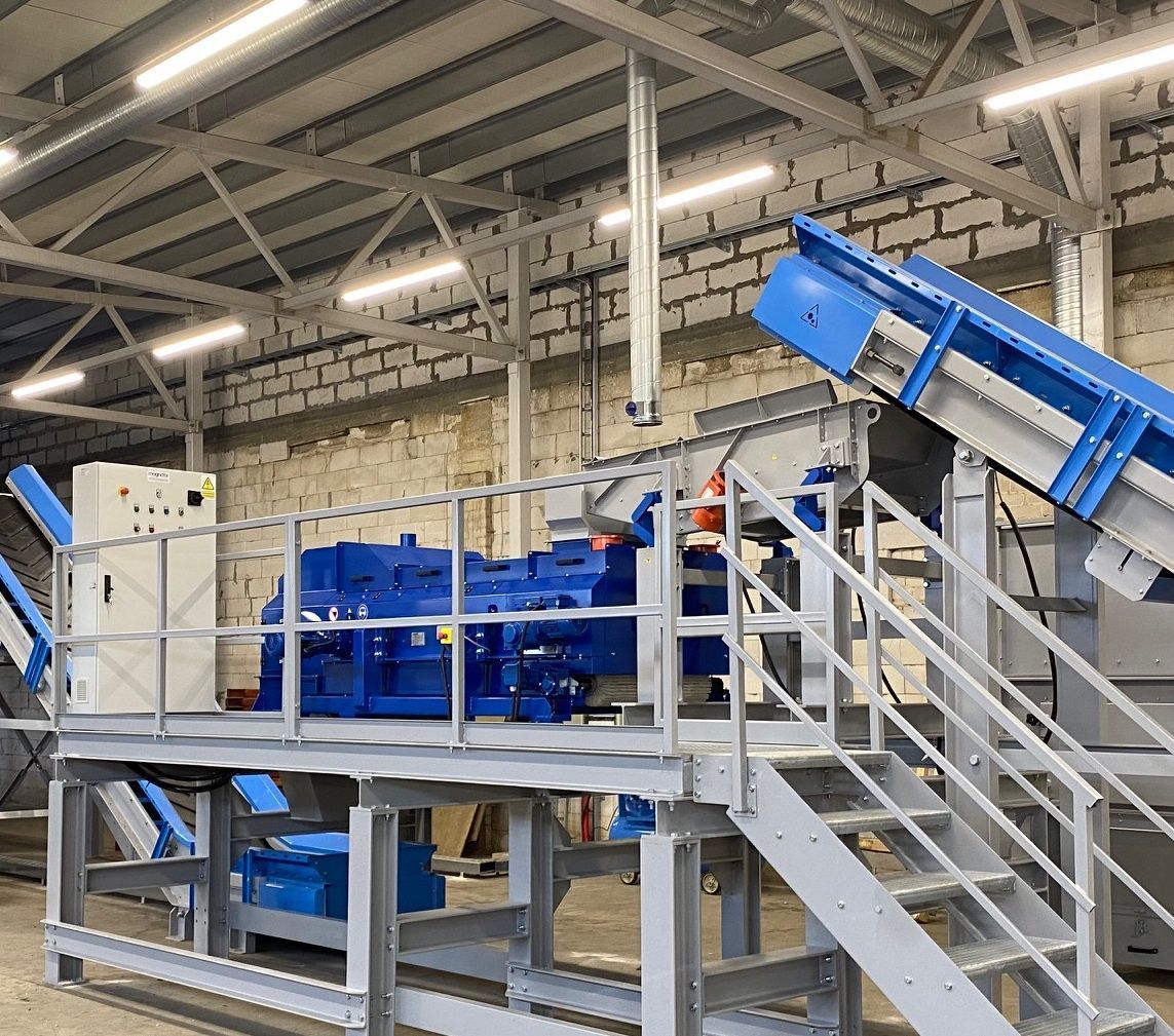 Recycling machinery Omecha