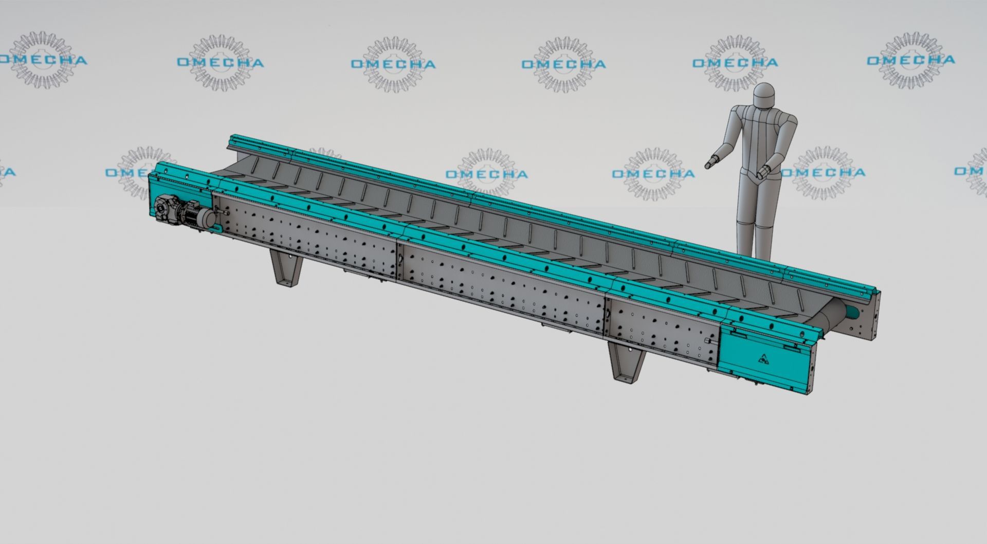 wood chip belt conveyor omecha