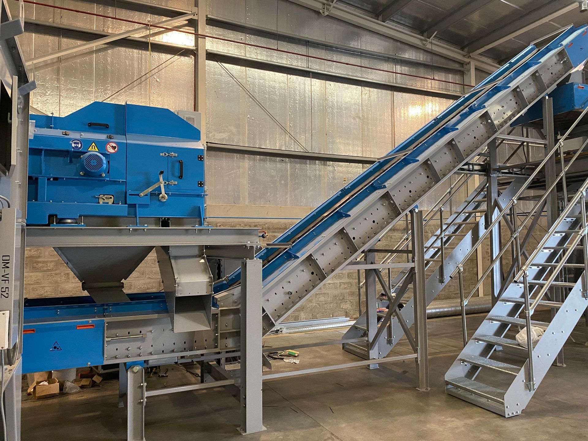 Eddy current separator Omecha